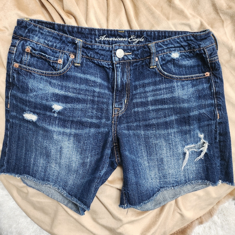 American Eagle Distressed Demin Shorts